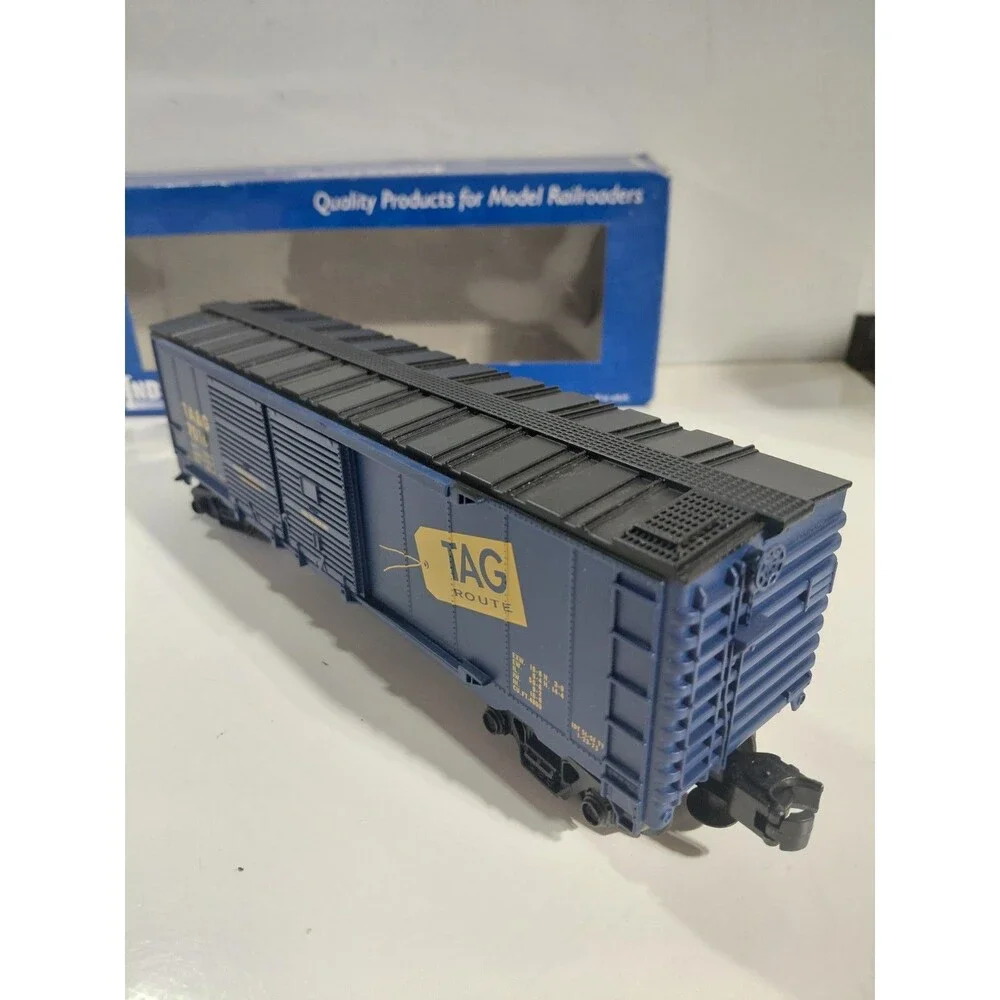 Industrial Rail 1103 O Gauge Model Railroad TN AL GA TAG 2x Door Boxcar w/Box